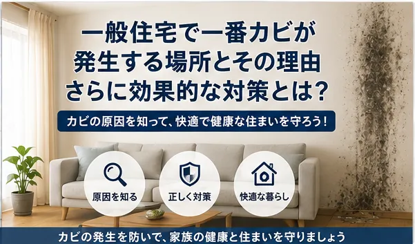 見落としがちな“カビの温床”を徹底解説!今日からできる予防策とは?